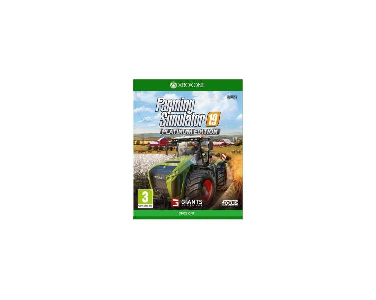Farming Simulator 19, Platinum Edition, Juego para Consola Microsoft XBOX One