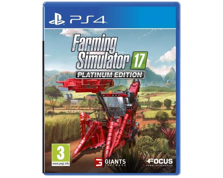 Farming Simulator 17, Platinum Edition, Juego para Consola Sony PlayStation 4 , PS4