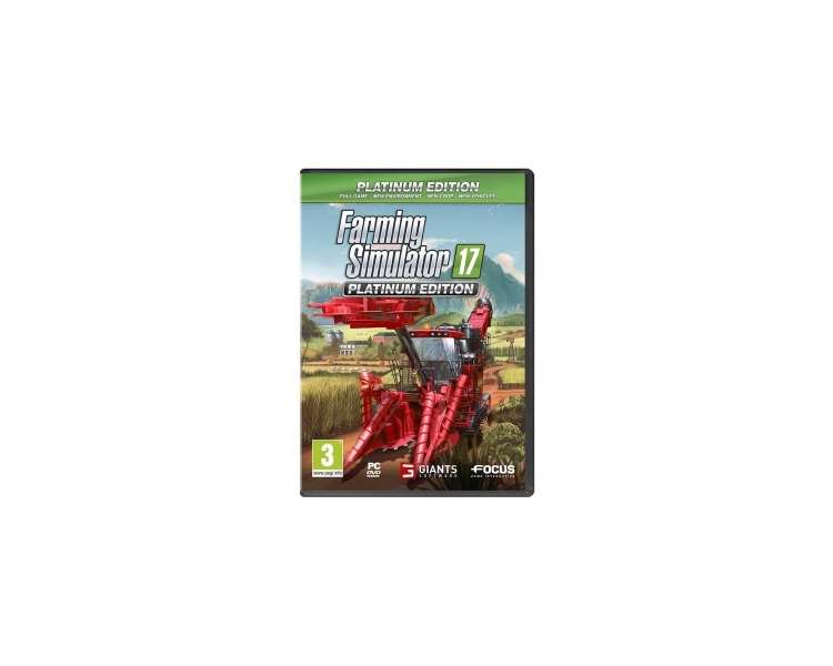 Farming Simulator 17, Platinum Edition, Juego para PC