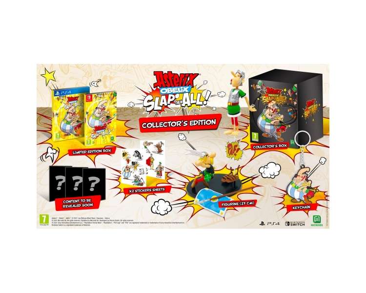 Asterix and Obelix Slap them All Collectors Edition Juego para Consola Sony PlayStation 4 , PS4 [ PAL ESPAÑA ]