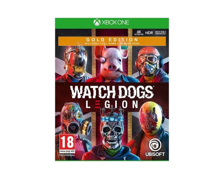 Watch Dogs: Legion (Gold Edition), Juego para Consola Microsoft XBOX One