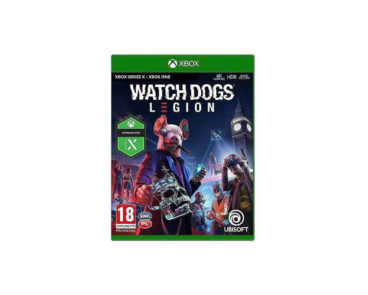 Watch Dogs: Legion (PL/CZ), Juego para Consola Microsoft XBOX Series X