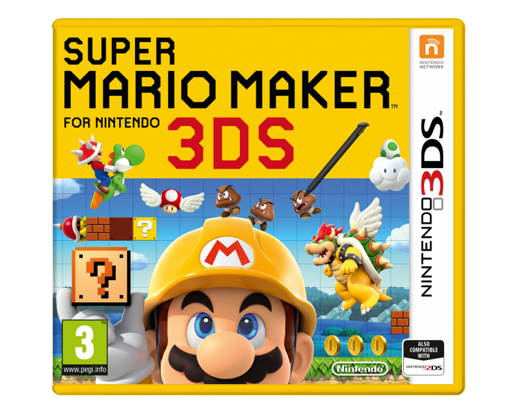 Super Mario Maker, Juego para Consola Nintendo 3DS