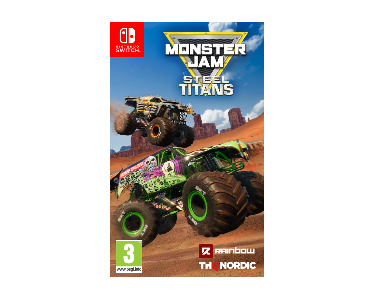 Monster Jam: Steel Titans, Juego para Consola Nintendo Switch [ PAL ESPAÑA ]