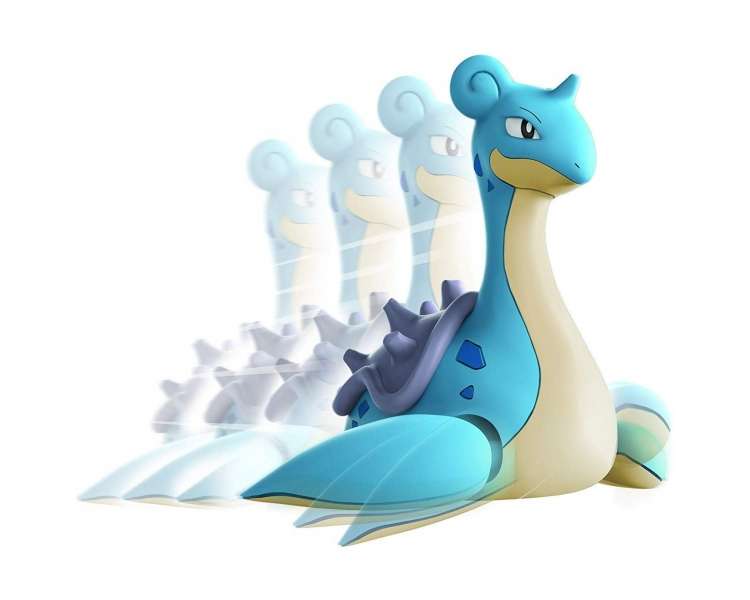 Pokemon - Figura con función de batalla - Lapras (11 cm) (95123)