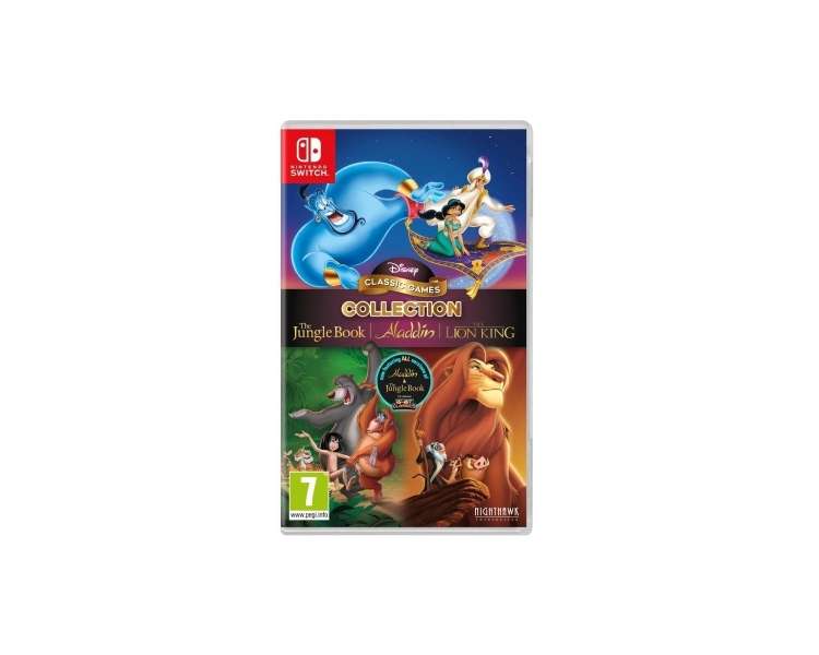 Disney Classic Games Collection: The Jungle Book, Aladdin, & The Lion King Juego para Consola Nintendo Switch