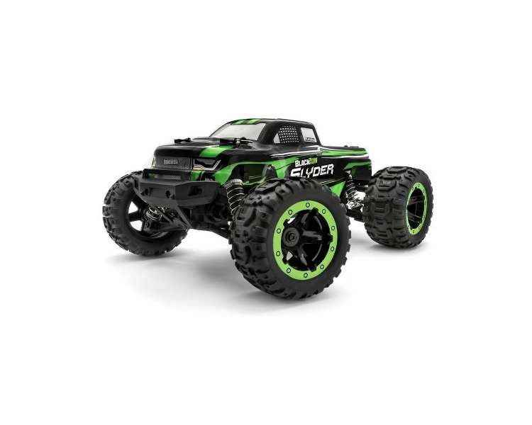 BLACKZON - Slyder MT 1/16 4WD Electric Monster Truck - Green (540100)