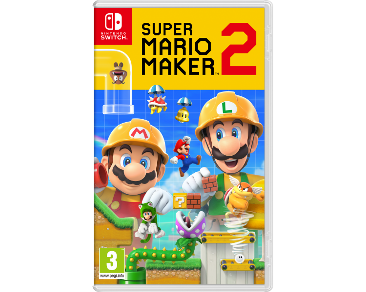 Super Mario Maker 2 (UK, SE, DK, FI), Juego para Consola Nintendo Switch