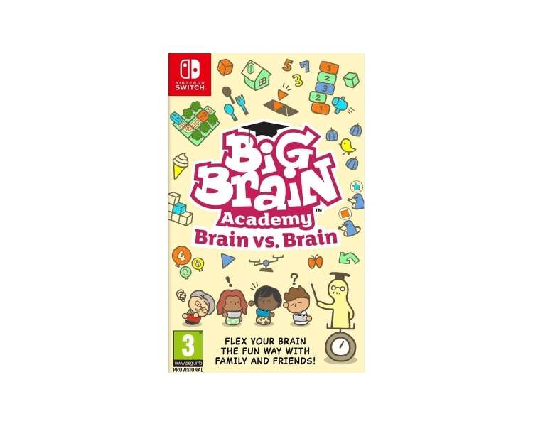 Big Brain Academy: Brain Vs. Brain, Juego para Consola Nintendo Switch