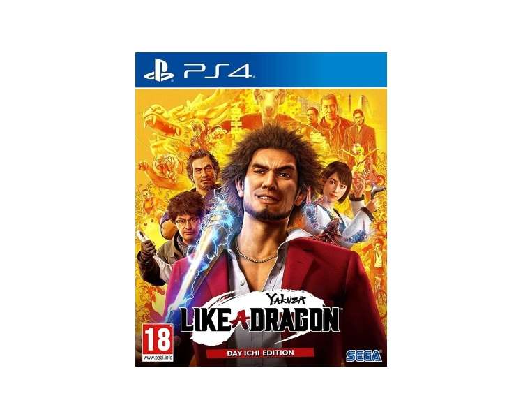 Yakuza: Like a Dragon Day Ichi Edition (Steelbook), Juego para Consola Sony PlayStation 4 , PS4