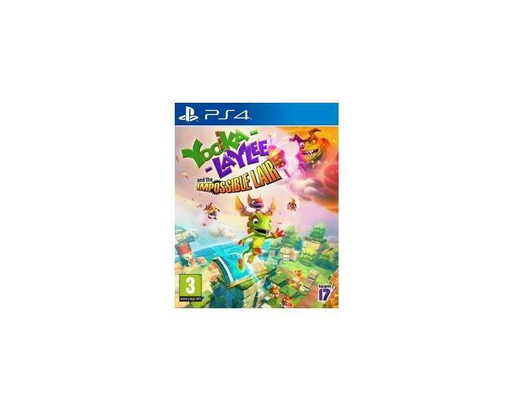 Yooka-Laylee and the Impossible Lair, Juego para Consola Sony PlayStation 4 , PS4