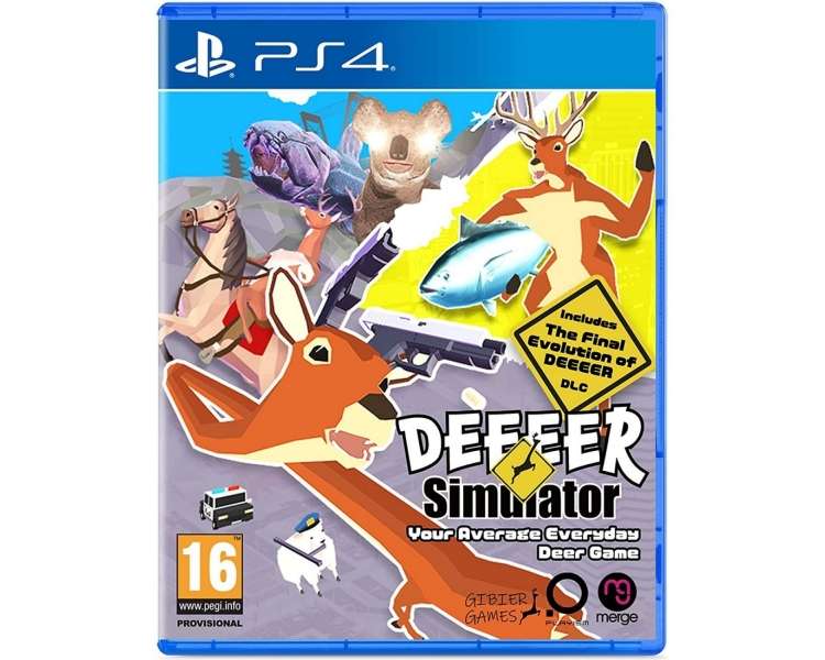 DEEEER Simulator: Your Average Everyday Deer Game, Juego para Consola Sony PlayStation 4 , PS4 [ PAL ESPAÑA ]