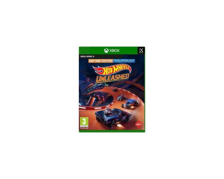 Hot Wheels Unleashed (Day One Edition), Juego para Consola Microsoft XBOX Series X