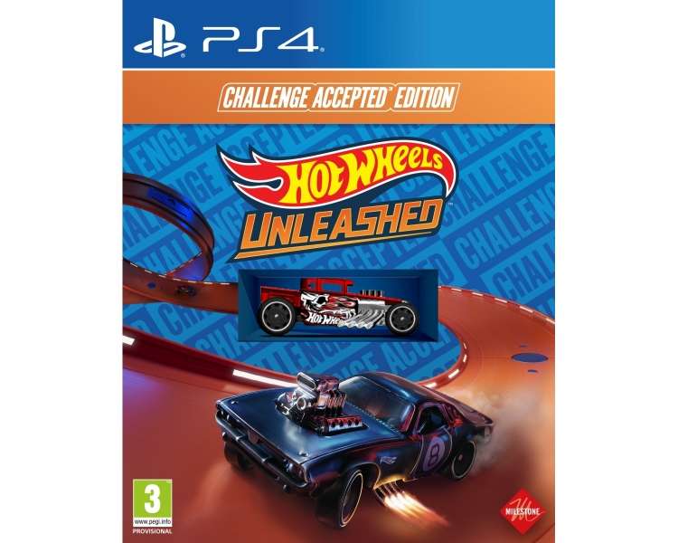 Hot Wheels Unleashed (Challenge Accepted Edition, Juego para Consola Sony PlayStation 4 , PS4
