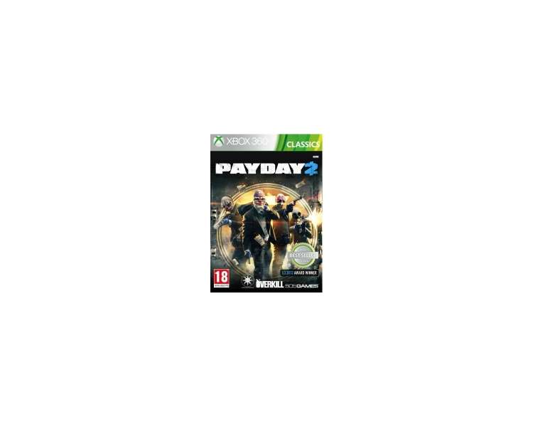 Payday 2 (Classics), Juego para Consola Microsoft XBOX 360