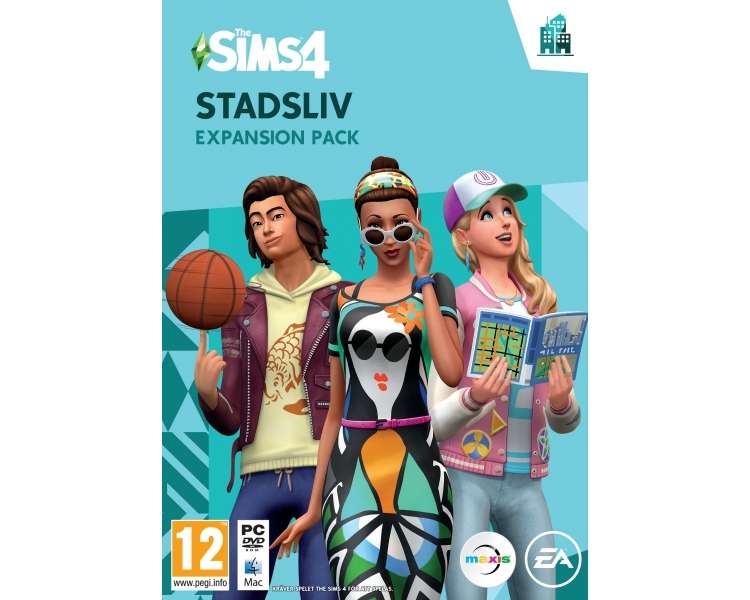 The Sims 4, Stadsliv (City Living) (SE), Juego para PC