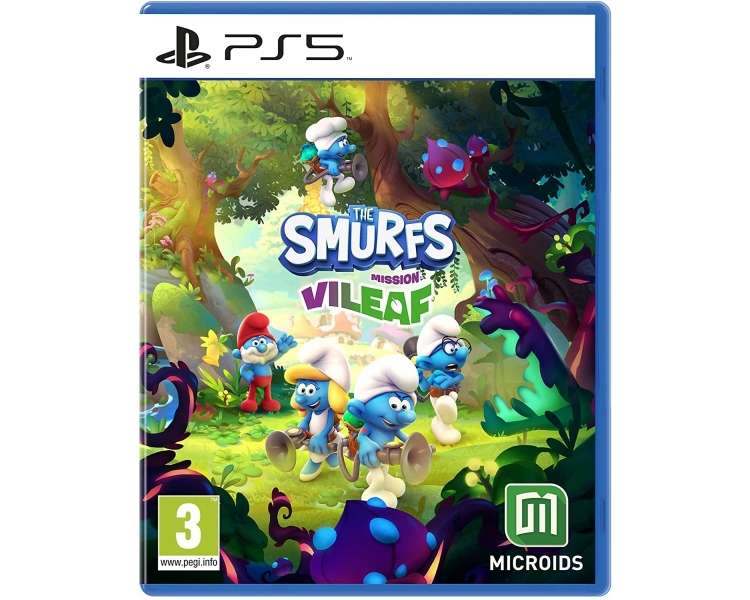 The Smurfs: Mission Vileaf, Juego para Consola Sony PlayStation 5 PS5