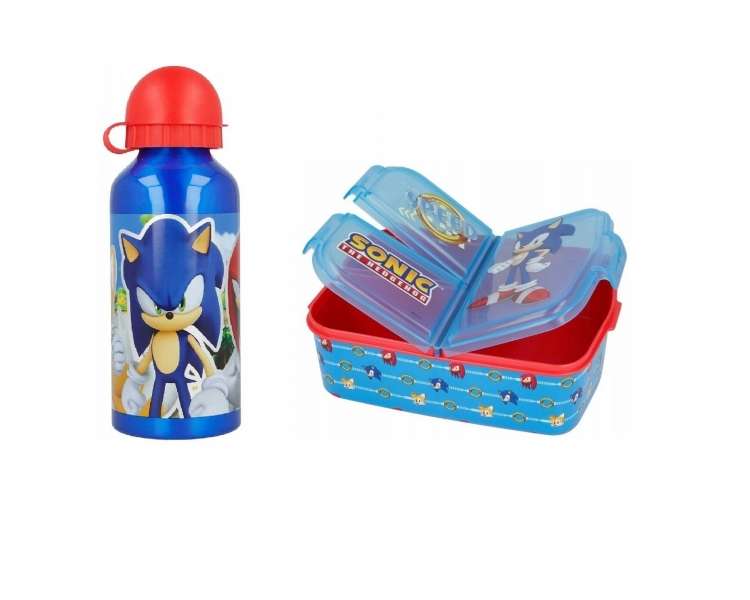 Euromic - Multi Lunch Box & Water Bottle - Sonic