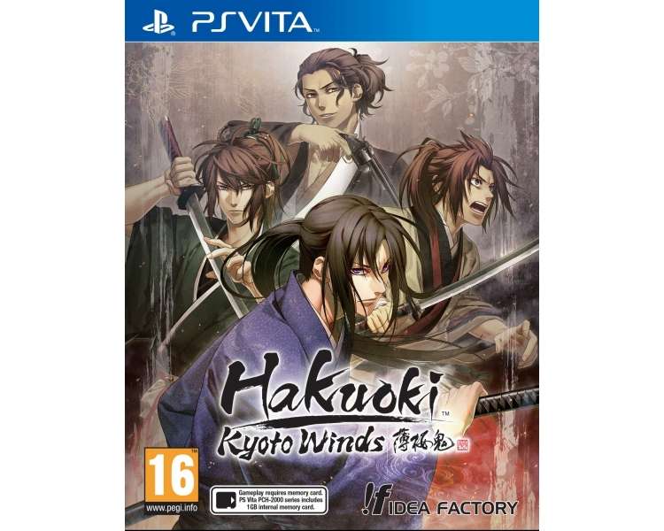 Hakuoki: Kyoto Winds, Juego para Consola Sony PlayStation Vita