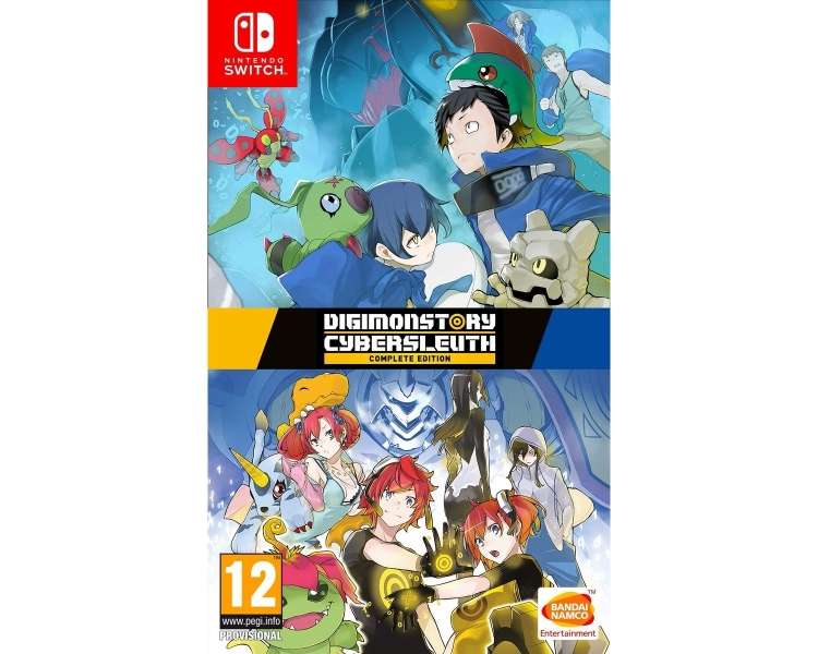 Digimon Story Cyber Sleuth, Complete Edition, Juego para Consola Nintendo Switch