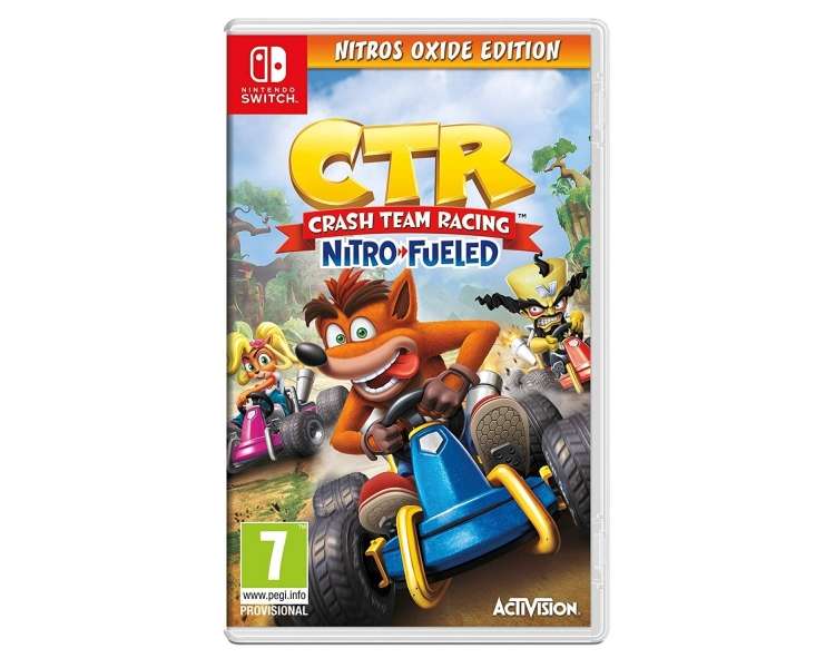 Crash Team Racing (Nitros Oxide), Juego para Consola Nintendo Switch