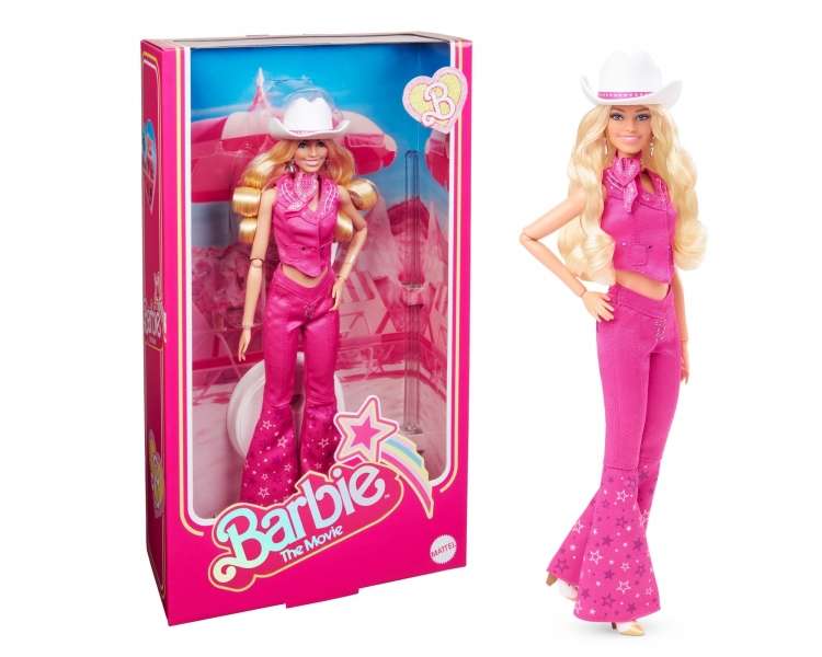 Barbie - Movie Barbie in Pink Western Outfit (HPK00)