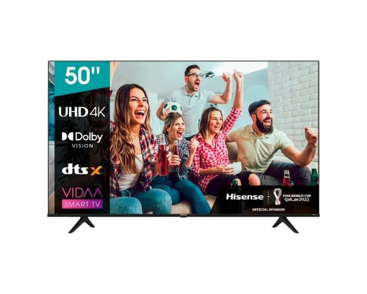 Televisor hisense uhd tv 50a6bg 50'/ ultra hd 4k/ smart tv/ wifi