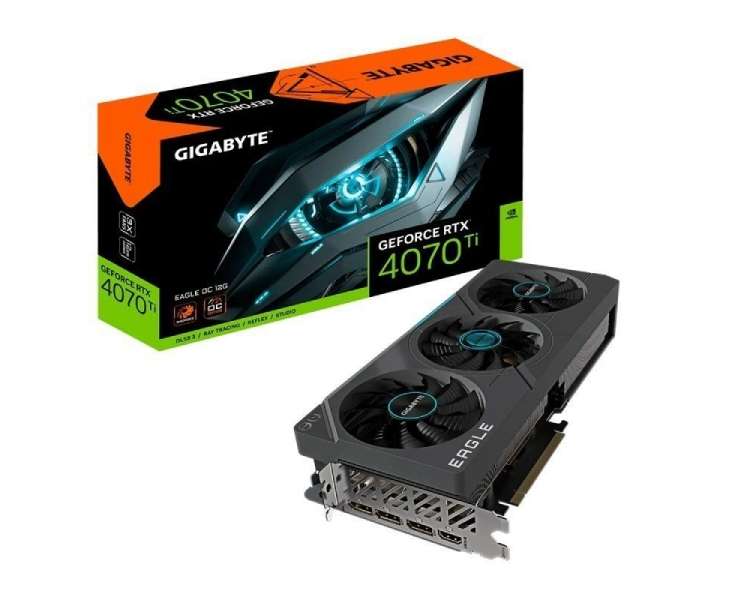 Tarjeta gráfica gigabyte geforce rtx 4070 ti eagle oc 12g/ 12gb gddr6x