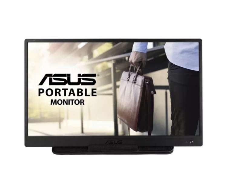 Monitor portátil asus zenscreen mb165b 15.6'/ wxga/ negro