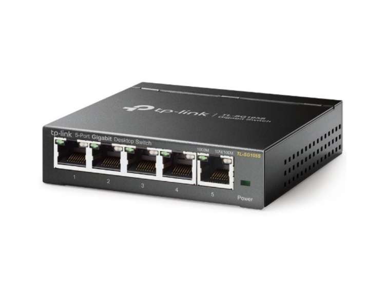 Switch tp-link tl-sg105s 5 puertos/ rj-45 10/100/1000