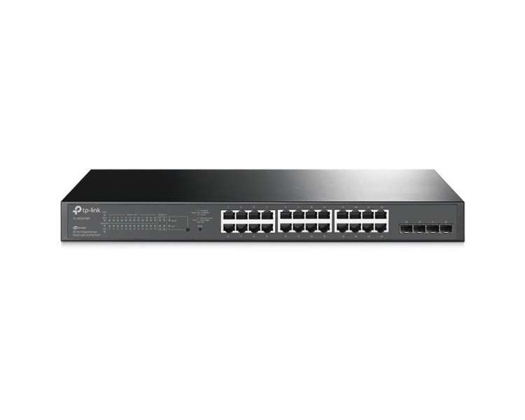 Switch tp-link smart gigabit tl-sg2428p 28 puertos/ rj-45 10/100/1000 poe/ sfp