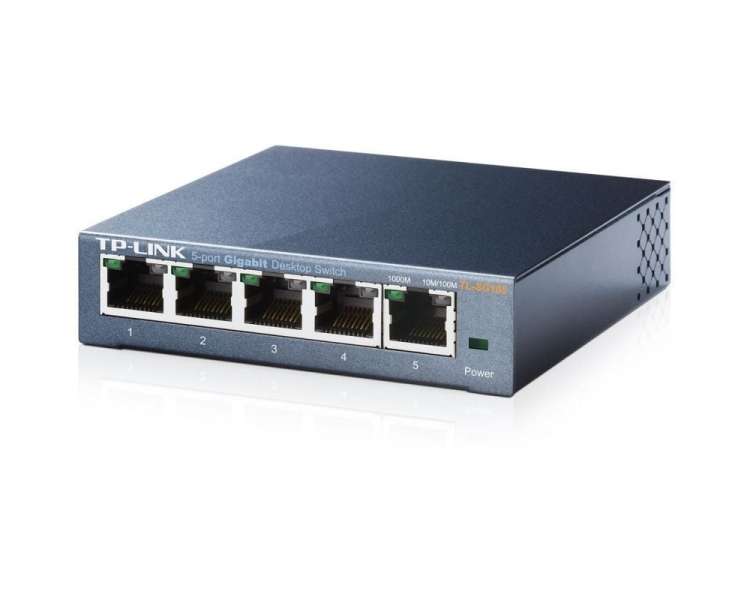 Switch tp-link tl-sg105 5 puertos/ rj-45 10/100/1000