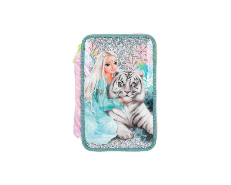 TOPModel Triple Pencil Case FANTASY TIGER - ( 0412494 )