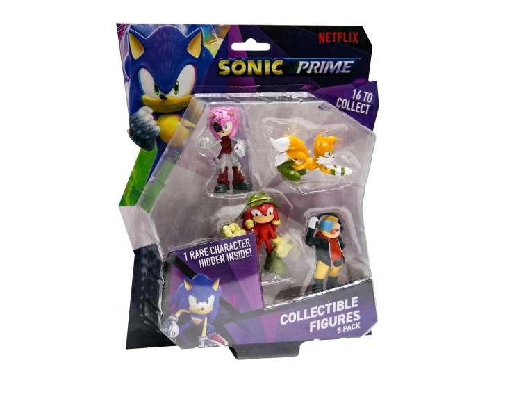 SONIC - Figure 5 pack blister 6,5 cm S1 - N1