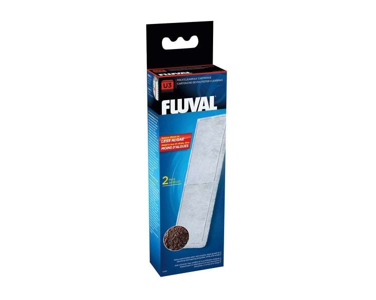 FLUVAL - Poly/Clearmax filter cartridge Fluval U3 - (126.2482)