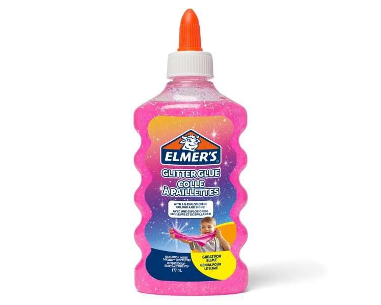 Elmer's - Glitter Liquid Glue - Pink (177 ml) (2077249)