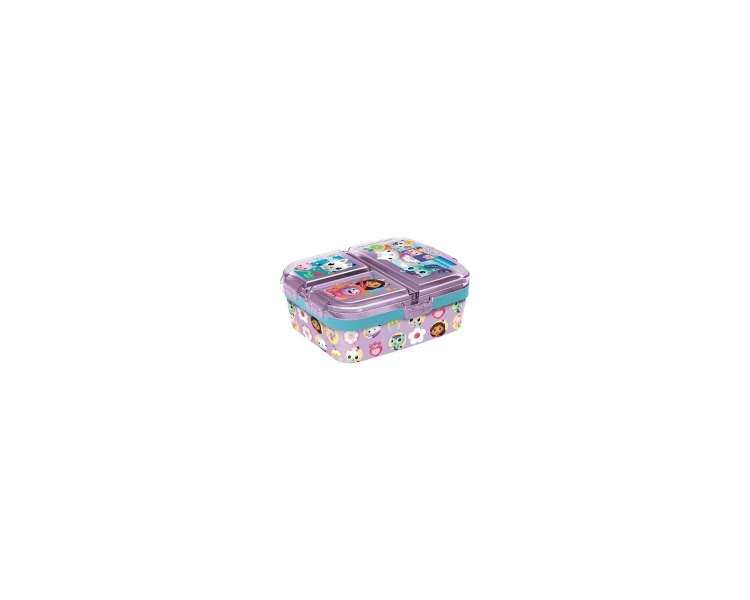 Euromic - Multi Compartment Sandwich Box - Gabby's Dollhouse (088808735-21220)