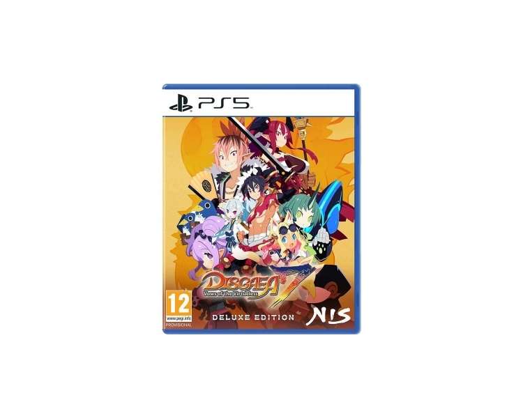 Disgaea 7: Vows of the Virtueless (Deluxe Edition) Juego para Consola Sony PlayStation 5, PS5