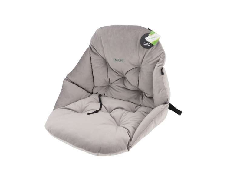 Peppy Buddies - Car seat bed grey Bertil - (697271866721)