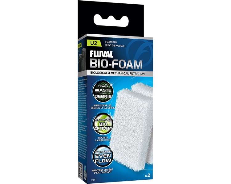 FLUVAL - Foam Pad 2 pack U2 - (126.2486)