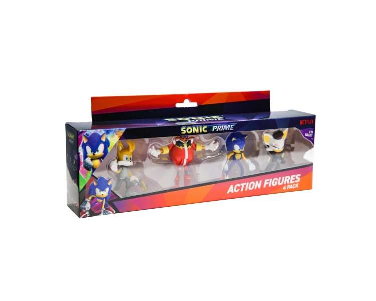 SONIC - Articulated Action Figure 4 pack - N1