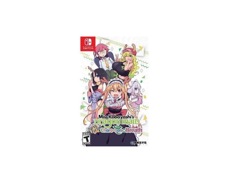 Miss Kobayashi’s Dragon Maid: Sakuretsu!! Chorogon Breath, Juego para Consola Nintendo Switch