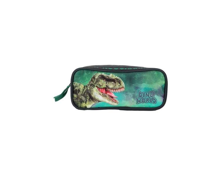 Dino World - Pencil Tube Grey - Green - ( 0412508 )