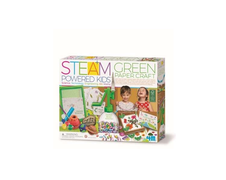 4M - STEAM POWERED KIDS / Green Paper craft (4M-05542)