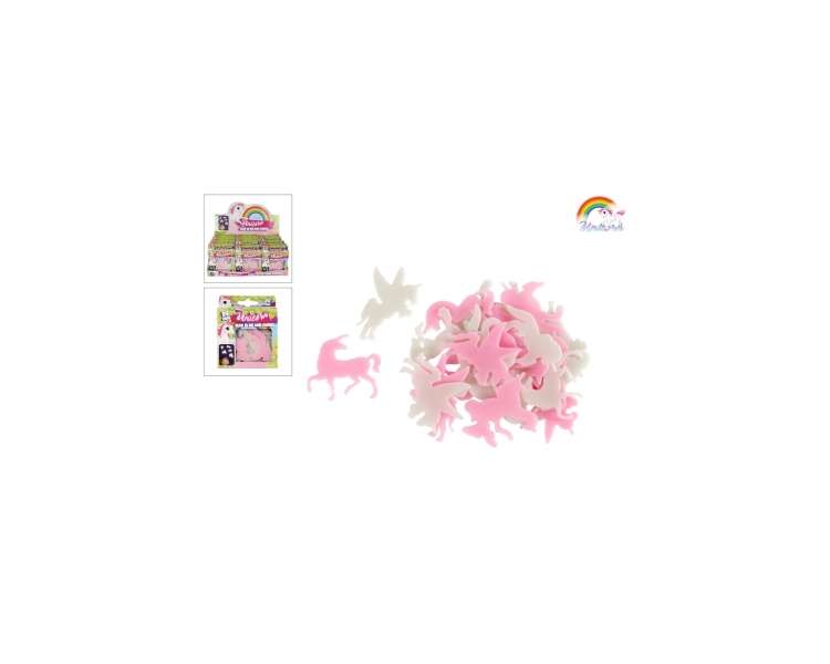 Pocket Money - Glow In The Dark Unicorn's (24 pcs) (621247)