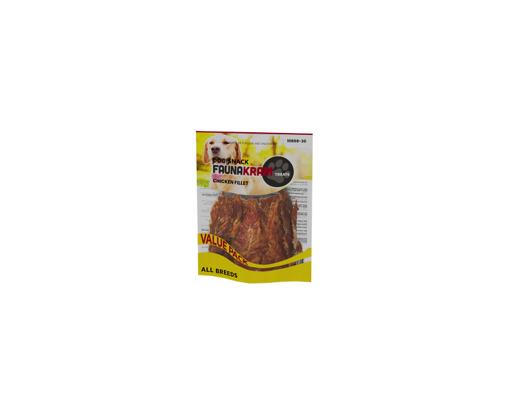 Faunakram - Snack Chicken breast filet 300 g. - (10808-30)