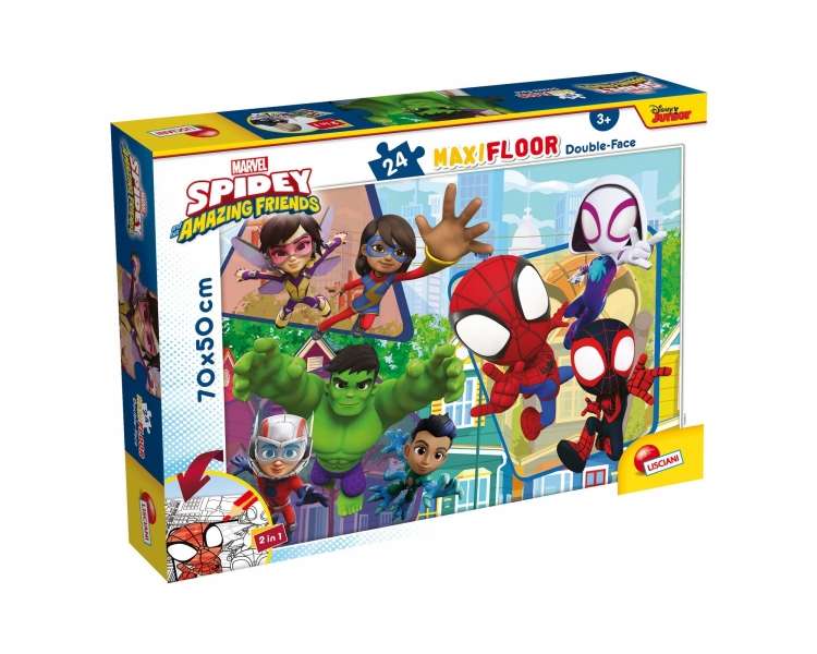 Rompecabezas Spidey - Maxifloor Doubleface (24 Piezas) (31568)_x000D_