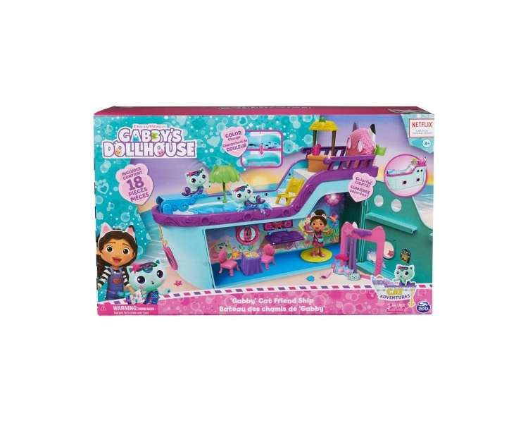 Gabby's Dollhouse - Cat-Tastic Cruise Ship (6066583)