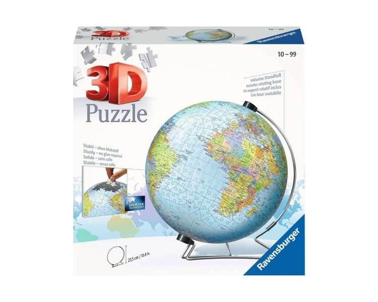 Ravensburger - World Globe 540p PB - (10312436)