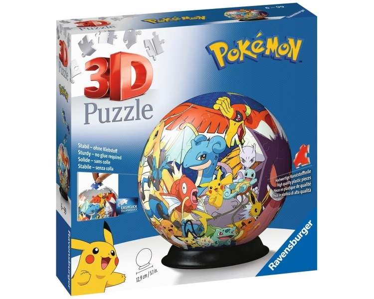 Ravensburger - Pokémon 3D Puzzle-Ball 72p - (10311785)